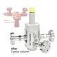 Chemical injection valve - long