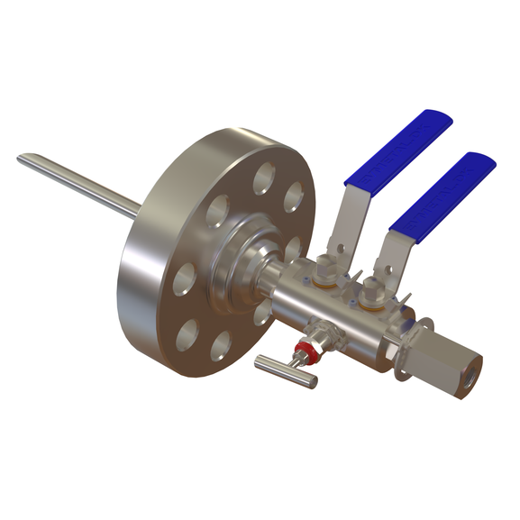 Chemical Injection Quill w/ locked integral check valve
