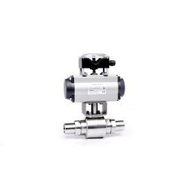 HP single ball valve for milk powder