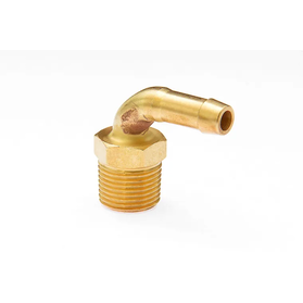 Hose barb adapter elbow