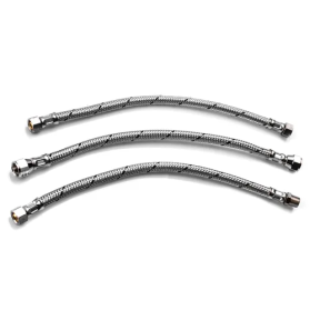 Hoses, copper pipes and nylon tubes