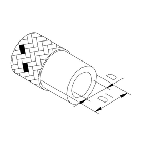 EPDM HOSE with zincplated steelwire