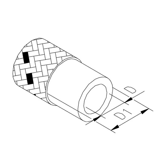 NITRIL HOSE with zincplated wire