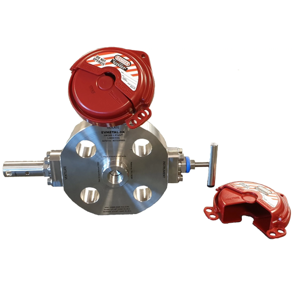 Lock for SDBB valves