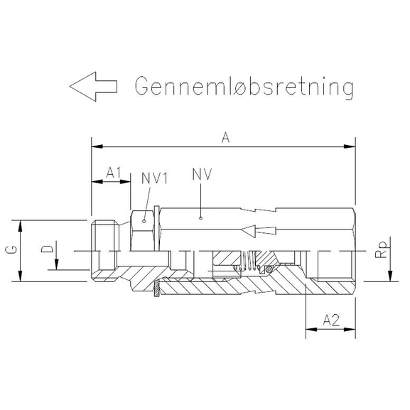 1020-120 Check valve