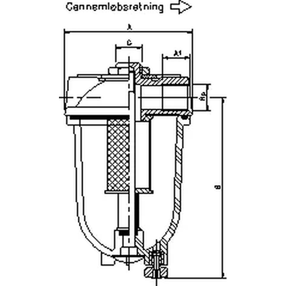 1024 Oil filter with RS filter