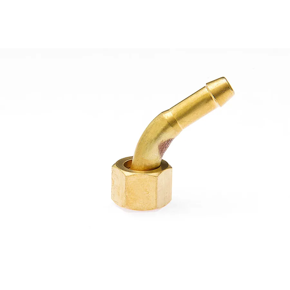 1028B Hose barb adapter elbow 45°