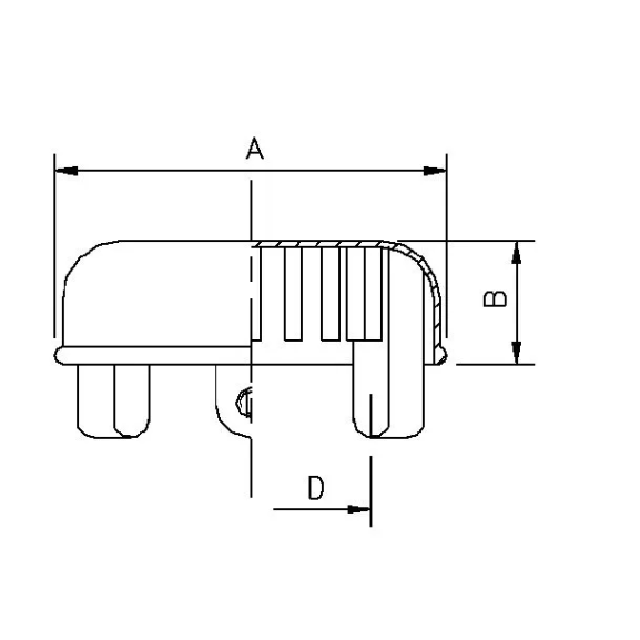 1071 Ventilation cap zinc