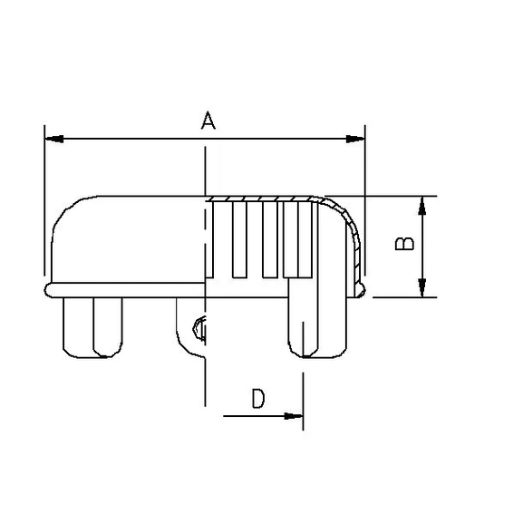 1071 Ventilation cap zinc