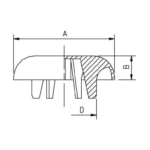 1073 Ventilation cap PP