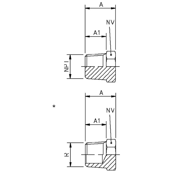 109B Plug with NPT thread