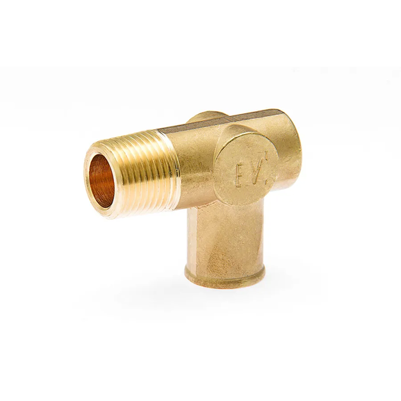 2101 Hose barb adapter elbow with metric thread