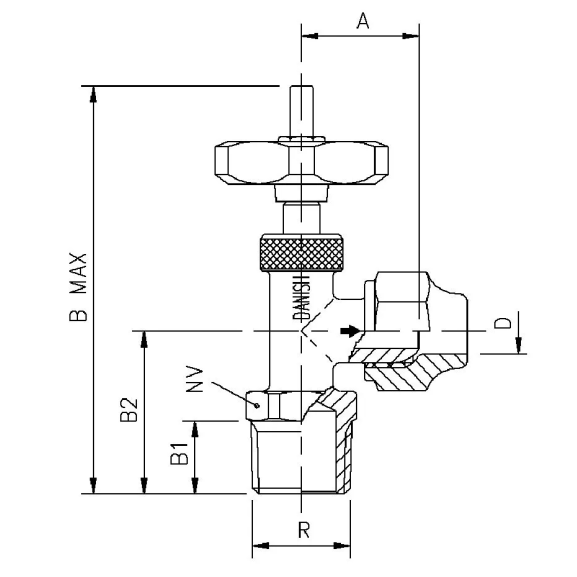 2112-49 Fuse valve for flaire