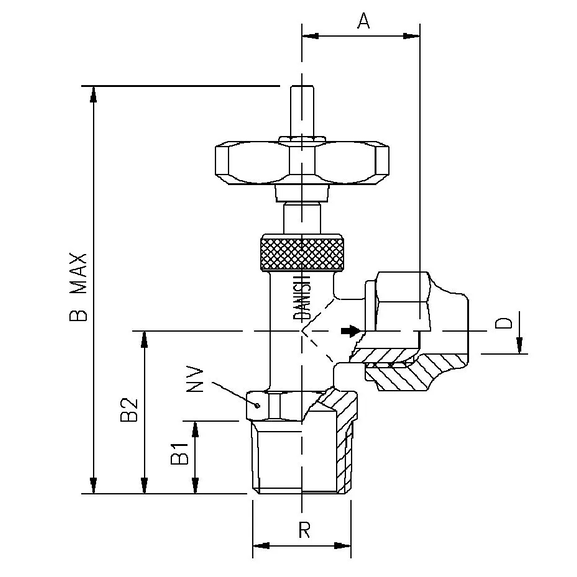 2112-49 Fuse valve for flaire