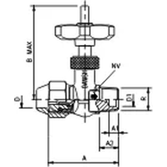 2120-48 Fuse valve with non return valve