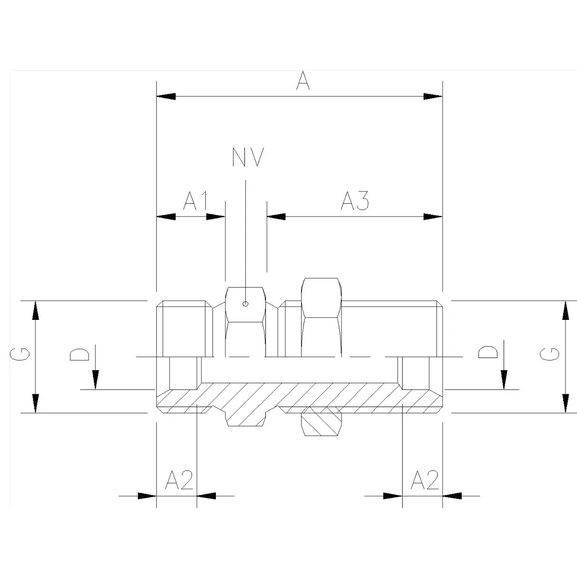 286B  Bulkhead coupling