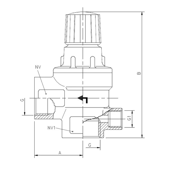 43 2215 Safety valves with manometer port connection