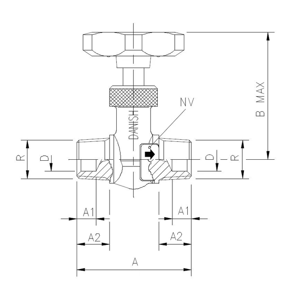 5100-18 Needle valve