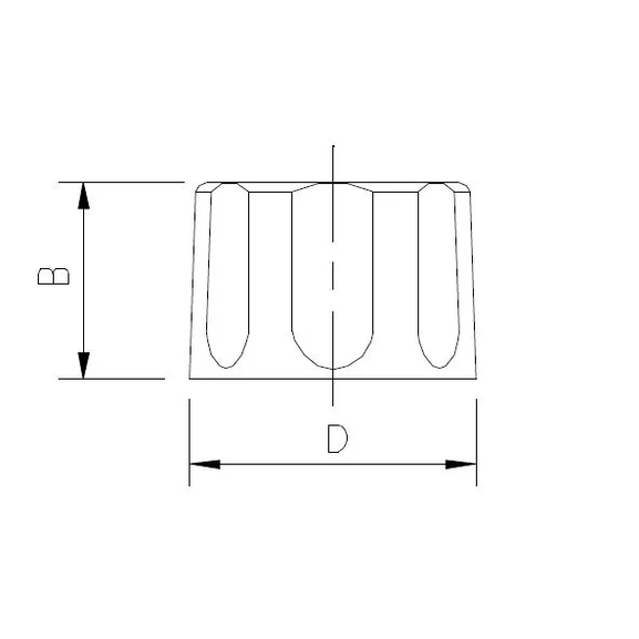 5100-25T   Extra charge for 25 mm hand handwheel