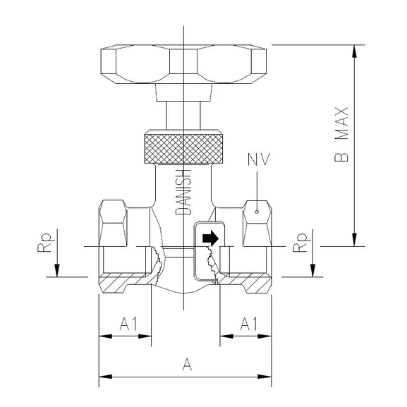 5100-8 Needle valve