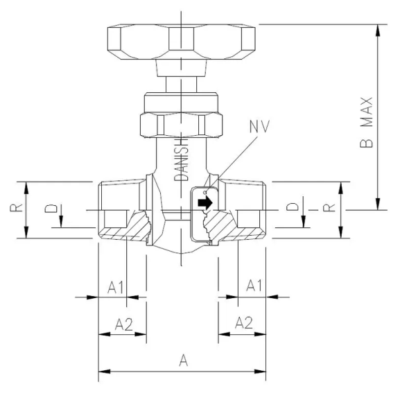 5200-18   Needle valve