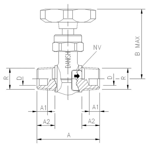 5200-18   Needle valve