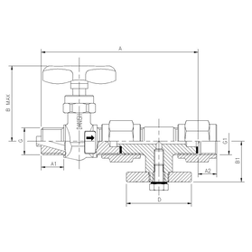 5200-23   Manometer valve