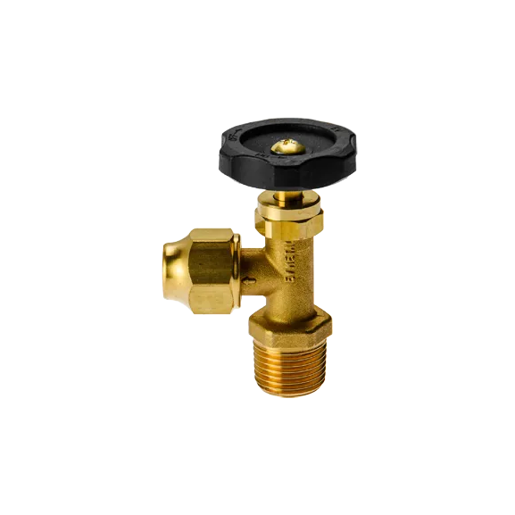 5200-49  Needle valve with flare