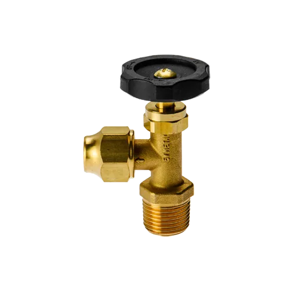 5200-49  Needle valve with flare