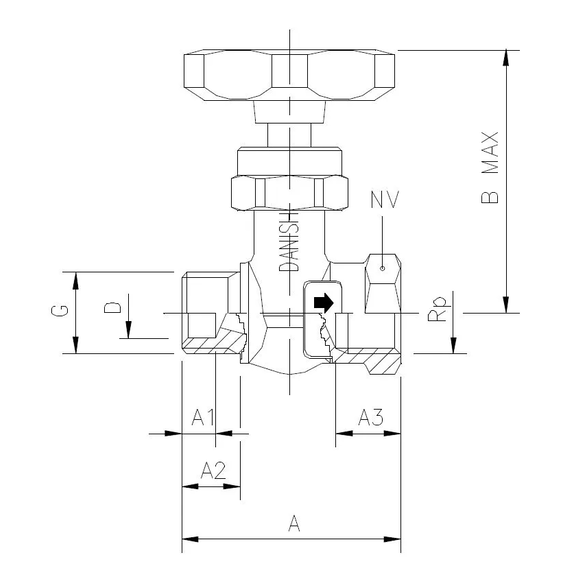 5200-88 Needle valve