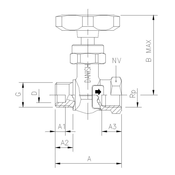 5200-88 Needle valve