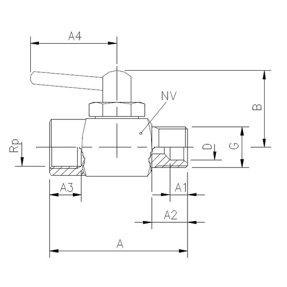 6646 On-Off mini valve