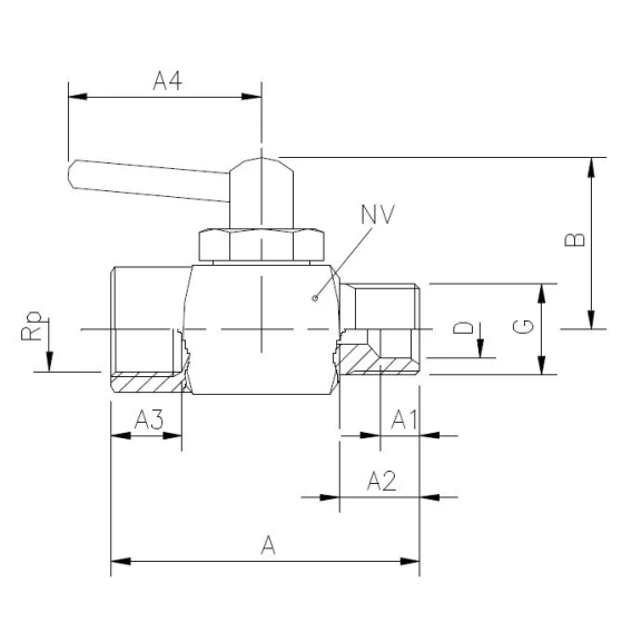 6646 On-Off mini valve