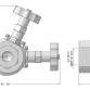 Chemical injection valve - short
