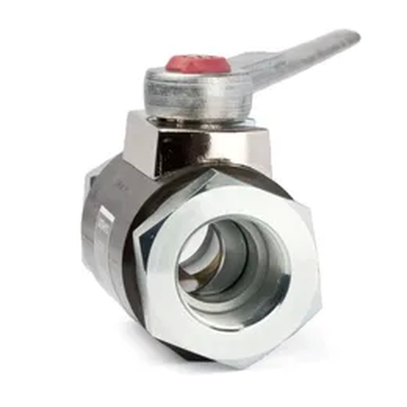 Ball valve series 62 with connection for light pipes (LR)