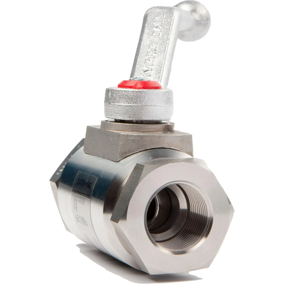 SS Ball valve with m. NPT-thread (UN)
