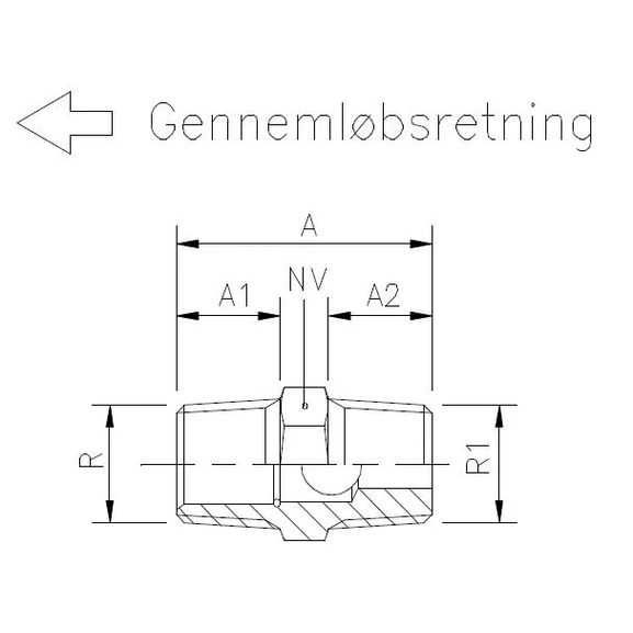 Check valve with nylon ball